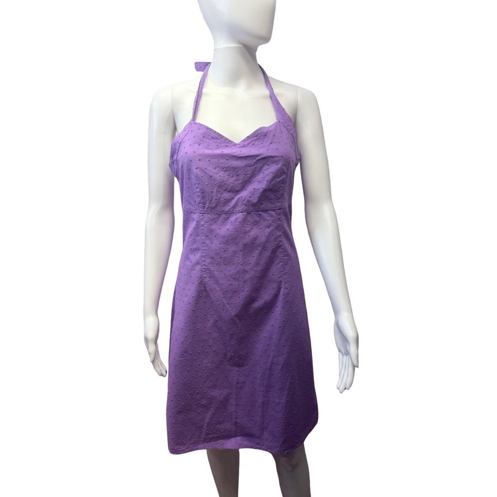 Route 66 Purple Halter Dress y2k vintage size 6 women’s